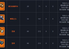 魔界塔单手锤图鉴一览 传奇单手锤属性介绍