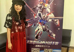 高达入侵 石川智晶演唱会惊现《敢达争锋对决》！