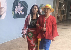 《航海王启航》现场直击报道 6旬老汉COS路飞上摩天轮