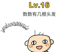 脑洞大师第16关怎么过 数数有几根头发关卡攻略