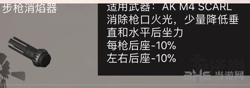 荒野行动步枪消焰器图片