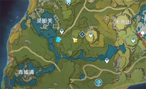 原神大伟丘位置图