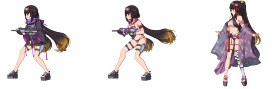 FGO刑部姬从者战斗模型3