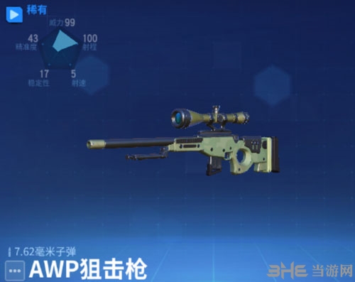 堡垒前线AWP狙击枪
