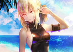 FGO夏日泳装复刻阿尔托莉雅队配置 暴君流星本掉落一览
