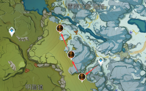 《原神》2.4版本龙蜥分布图讨伐路线汇总分享 原神1