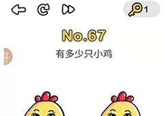 脑洞大师第67关怎么过 有多少只小鸡关卡攻略