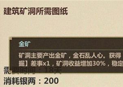 模拟江湖金矿有什么用 金矿速刷方法攻略