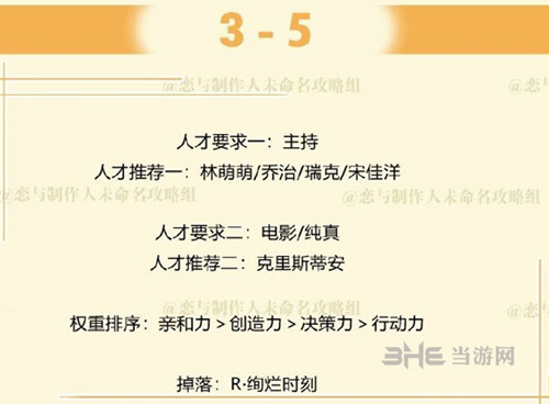 恋与制作人周棋洛拍摄副本3-5图片