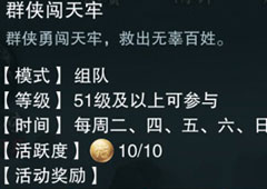 楚留香手游聚义平冤怎么玩 聚义平冤玩法介绍攻略