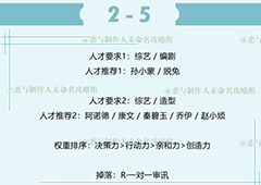 恋与制作人白起拍摄副本2-5三星过图攻略