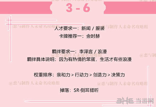 恋与制作人李泽言拍摄副本3-6图片