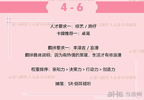 恋与制作人李泽言拍摄副本4-7图片