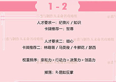 恋与制作人李泽言拍摄副本1-2攻略 拍摄副本1-2怎么过