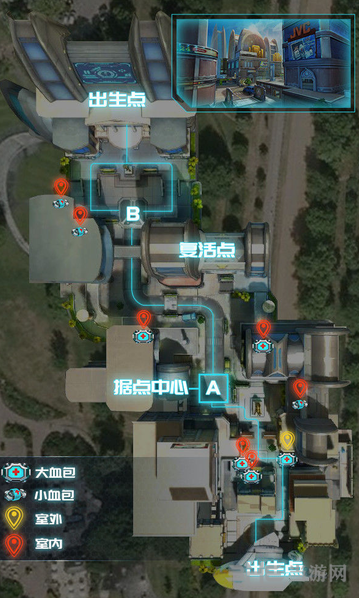 枪火战神华尔街平面图图片