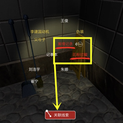 何氏汤泉线索杀人手法图