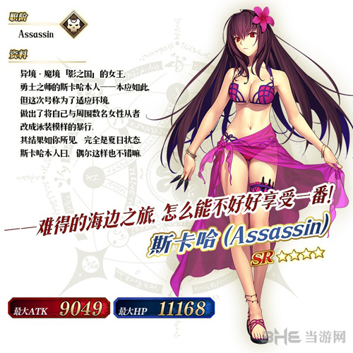 fgo斯卡哈(Assassin)图片