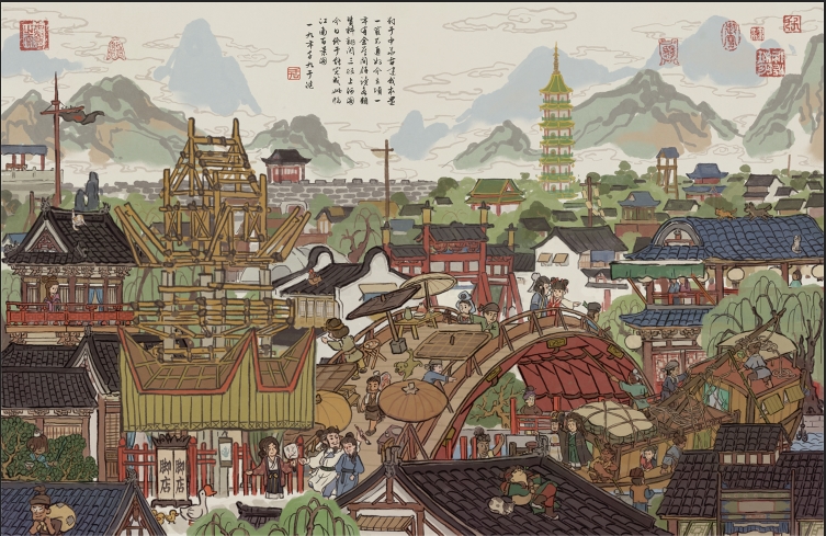 江南百景图琉璃塔图片3