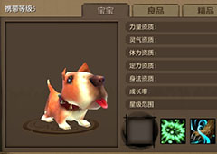 天龙八部手游狗宝宝怎么样 天龙八部手游狗宝宝技能培养图鉴