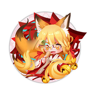 欢乐球吃球精灵狐女进化形态1