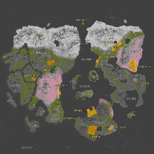 王牌战争：文明重启海岛地图