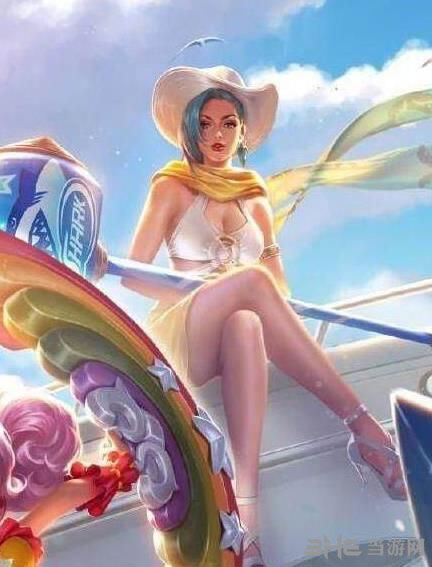 王者荣耀海滩丽影截图1
