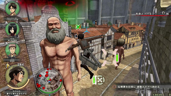 进击的巨人街机版游戏屏摄截图1