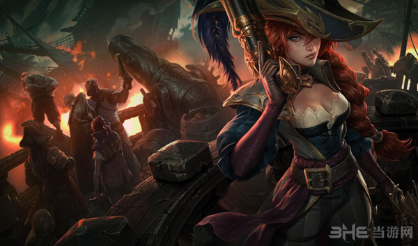 女枪船长新皮肤原图