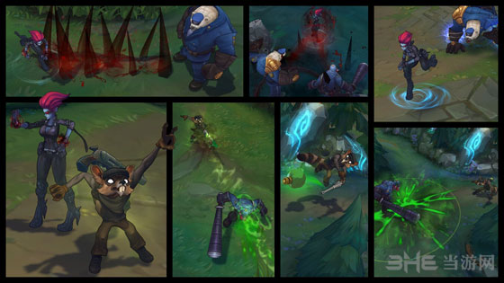 LOL新皮肤悍警vs神偷系列皮肤4