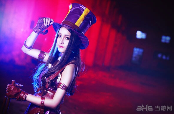 英雄联盟皮城女警cos3