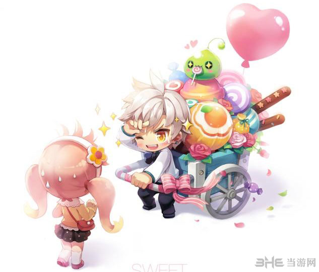 冒险岛2Q版萌图