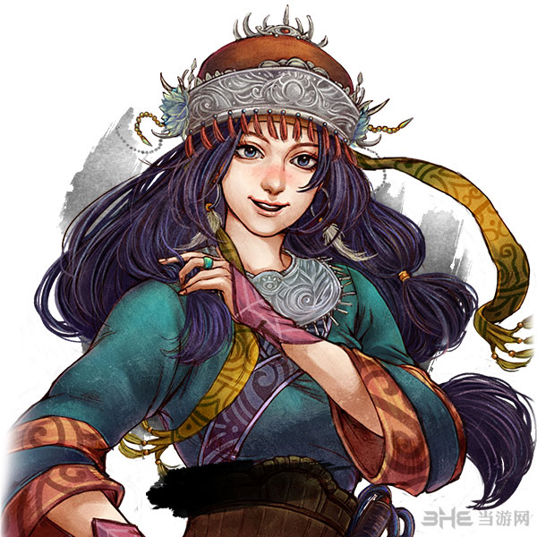 河洛之新武林群侠传毒龙教教主兰婷1