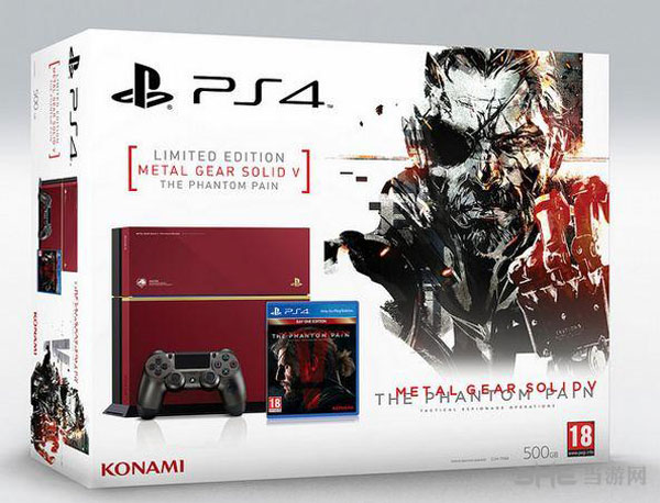 合金装备5幻痛主题PS4主机2