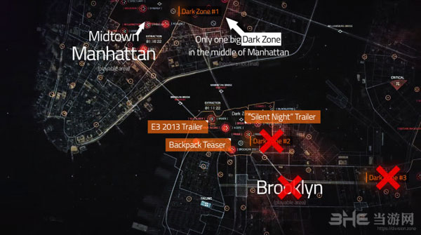 《全境封锁》最新游戏资料显示地图内容大大减少1