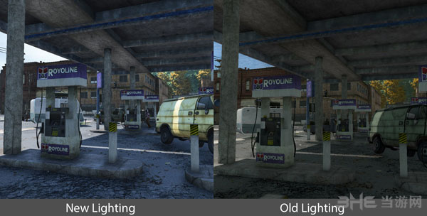 《H1Z1》公布新旧光影效果对比截图1