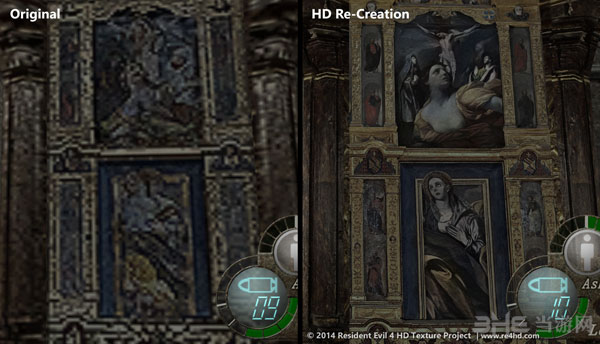 生化危机4hd终极版与生化危机4HD对比图1