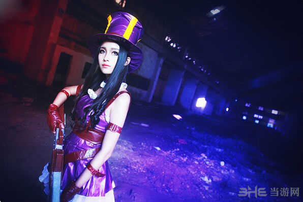 英雄联盟皮城女警cos1