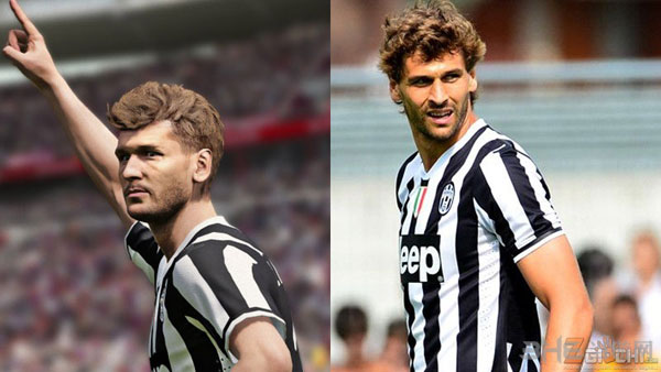 实况足球2015球员对比照3