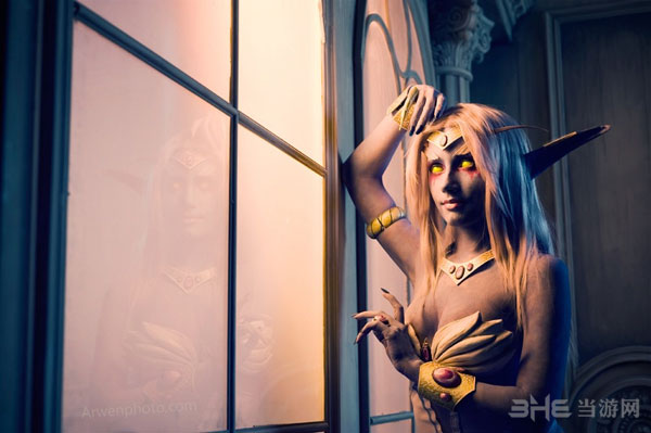 魔兽世界暗夜精灵女王艾萨拉cos4