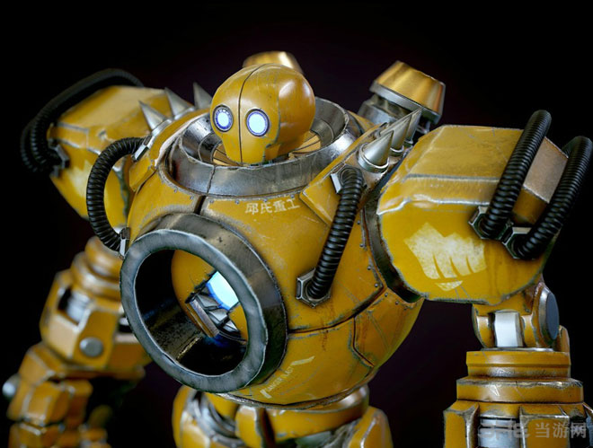 英雄联盟蒸汽机器人手办1