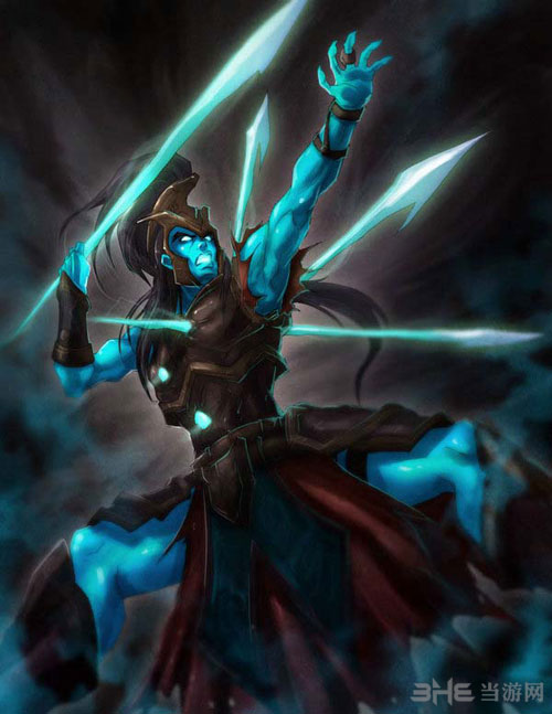 英雄联盟仇之矛卡莉丝塔手绘1