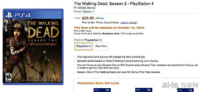 行尸走肉次时代主机版游戏2