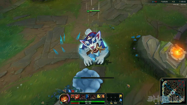 LOL2015冰雪节纳尔限定皮肤1