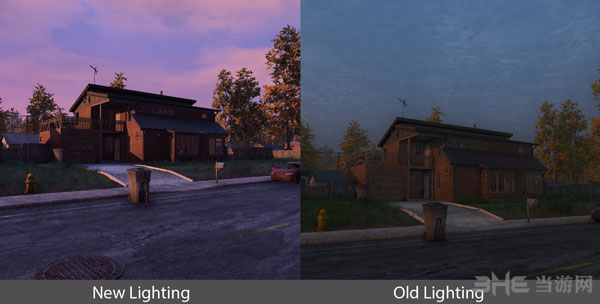 《H1Z1》公布新旧光影效果对比截图2