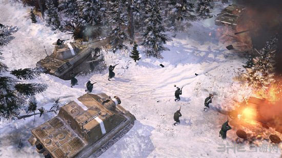 英雄连2西线战场图片4