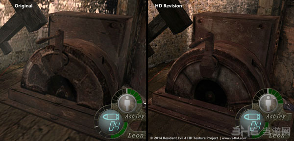 生化危机4原版vs高清版对比图1