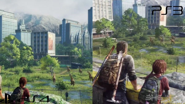 美国末日两大主机画面大PK