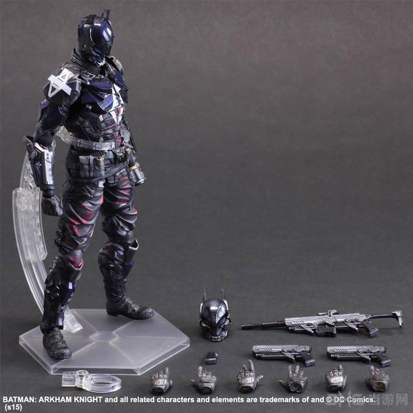 蝙蝠侠阿卡姆骑士人物模型3