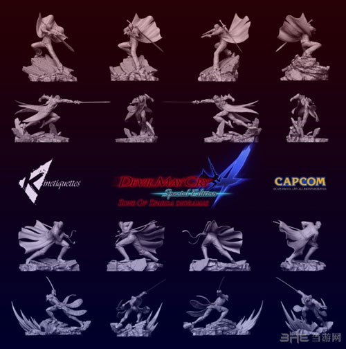 鬼泣4斯巴达之子雕像2