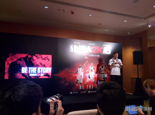 NBA 2K16全球发布会现场